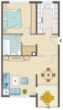 Für Kapitalanleger: Gut geschnittene 2-Zimmer-Wohnung in zentraler Lage - Grundriss