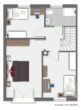 Grundriss Obergeschoss - Gepflegtes Reihenmittelhaus in stadtnaher Lage – ideal für Familien