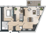 Grundriss Wohnung 10 - Perfekter Wohnkomfort: Neubau 3-Zimmerwohnung