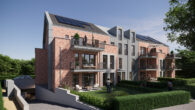 Außenansicht Eingang - Perfekter Wohnkomfort: Neubau 3-Zimmerwohnung