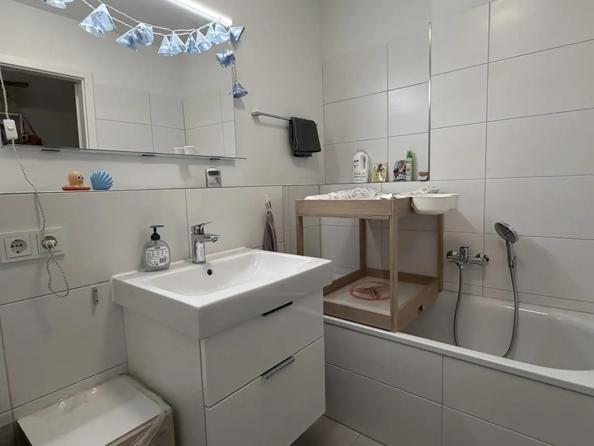 Gäste WC m. Badewanne