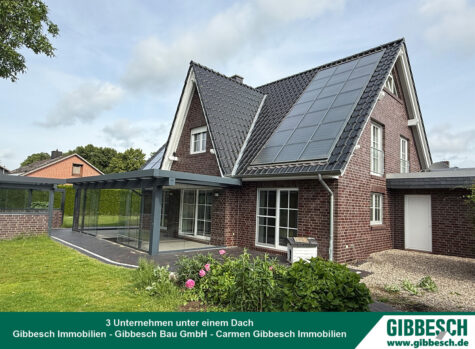 Energieunabhängiges & modernes Einfamilienhaus mit Blick ins Grüne – Garage + Carport, 23863 Bargfeld-Stegen, Einfamilienhaus
