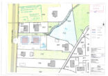 Ca. 1.700 m² Villen-Baugrundstück mit positivem Bauvorbescheid für 2 Einfamilienhäuser - Lageplan aus positiver Bauvoranfrage (ohne Eigentümerangaben)