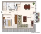 Grundriss 1. Ebene - Stadtnah-modern-renditeorientiert! Maisonette-ETW nahe Rathausstraße für Eigennutzer und Investoren